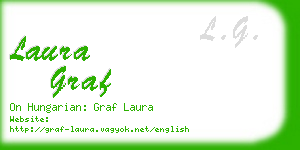 laura graf business card